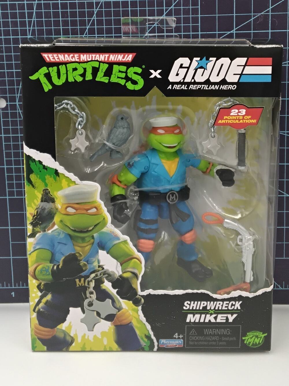 2026 SHIPWRECK X MIKEY Teenage Mutant Ninja Turtles x G.I Joe Action Figure